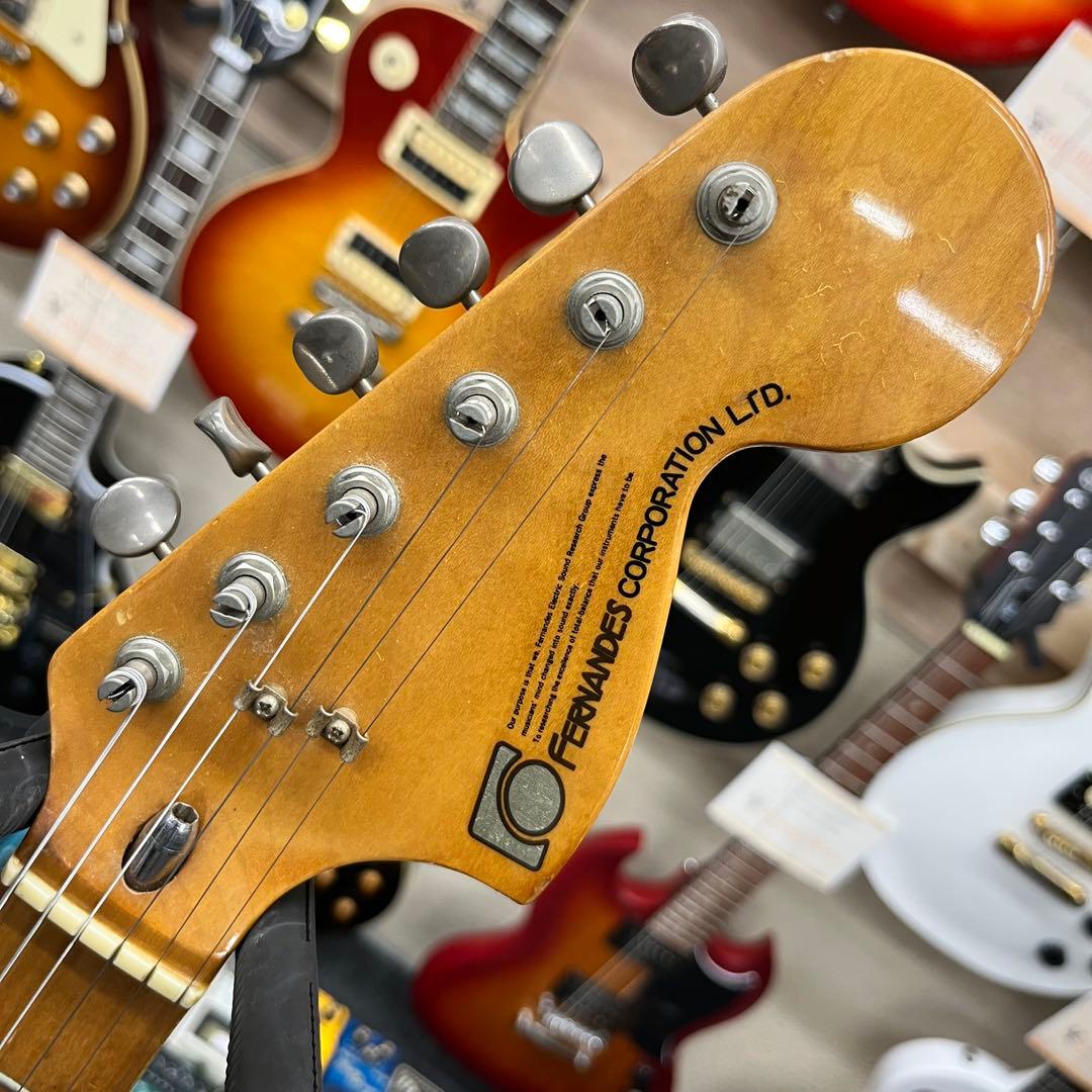 【10915】 FERNANDES 石ロゴ 1弦ビビり未調整の為、特価です。