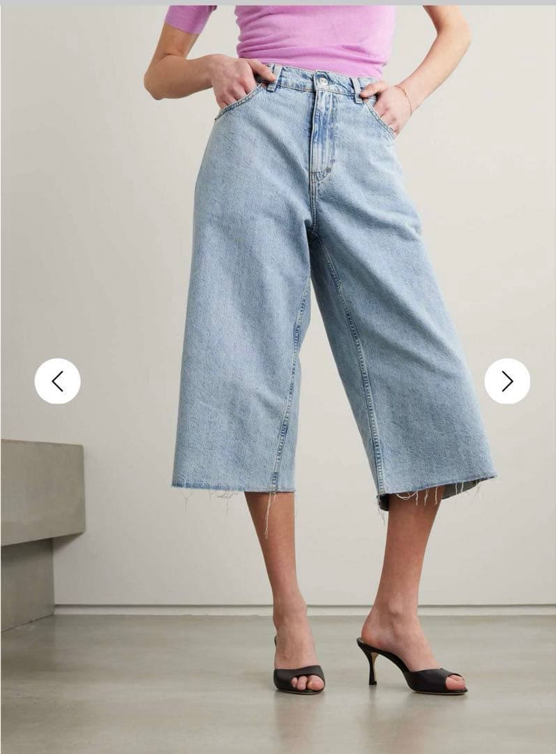 最終価格⭐︎未使用マノロブラニク　レザーミュールJADA 37.5/24.5cm