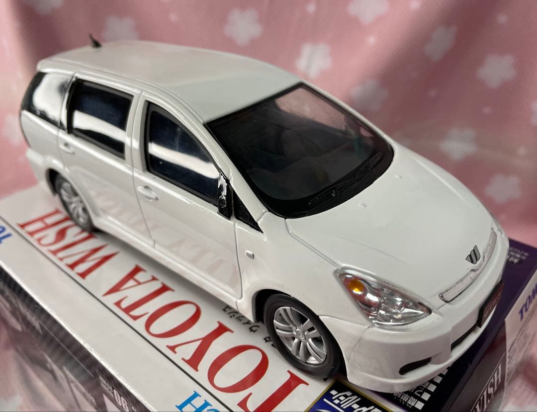 トヨタ ウィッシュ 非売品ミニカー2台とラジコン1台のセット