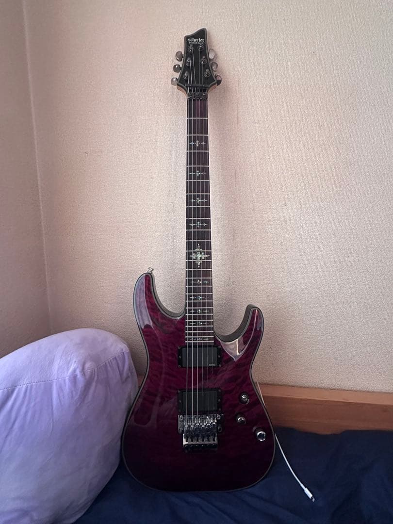 Schecter Diamond Series エレキギター パープル