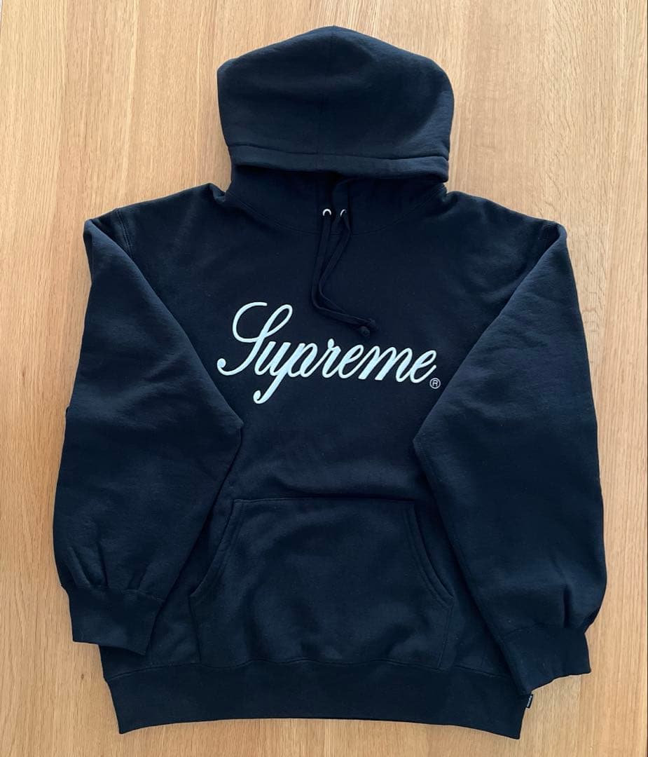 Supreme シュプリーム スウェットパーカー ブラックLサイズ