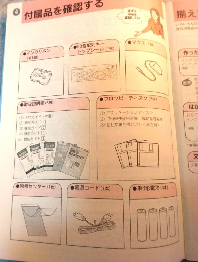 カシオカラーワ－プロDarwinCX-6000