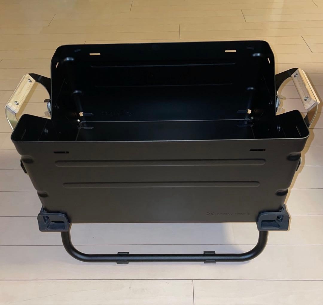 シェルフコンテナ25 レッグ　2セット　マットブラック