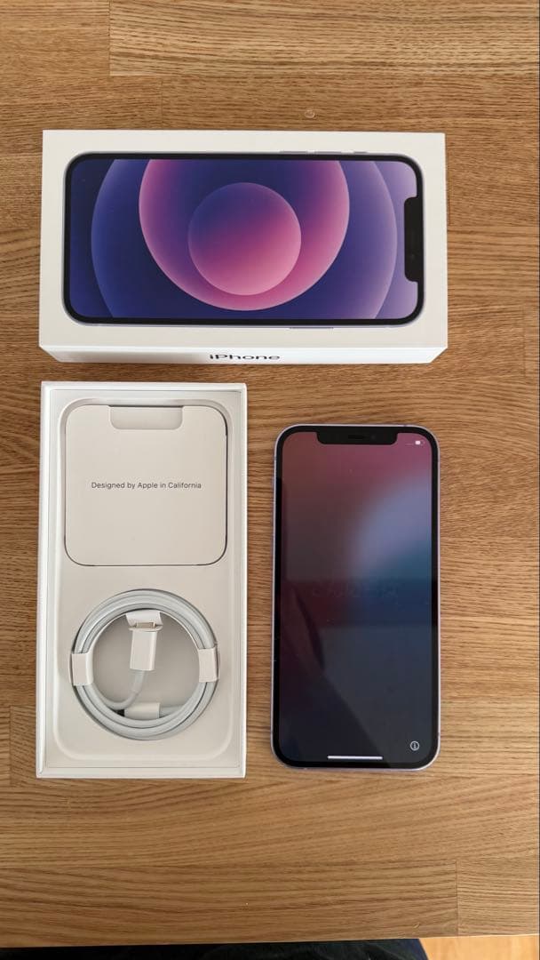 【USモデル/SIMフリー】Apple iPhone 12 本体 パープル