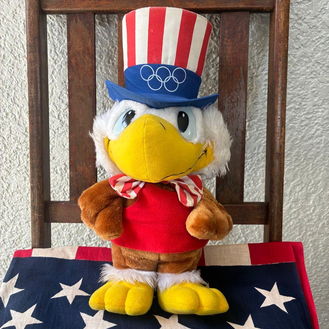 BIG！80s イーグルサム　ロサンゼルス五輪マスコット人形アメリカアンティーク