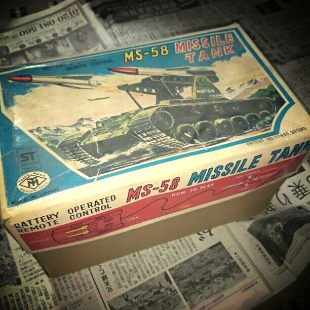 昭和47年製 増田屋 MS-58 MISSILE TANK