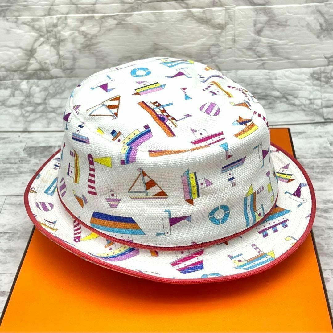 ★処分セール★エルメス　プティシャルティ　ハット　子供用　キッズ　サイズ52