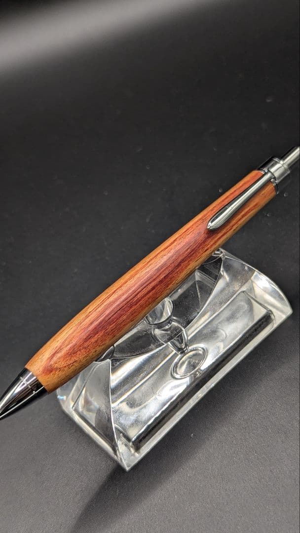 402ペン工房翌檜　チューリップウッド　木軸シャーペン　ボールペン