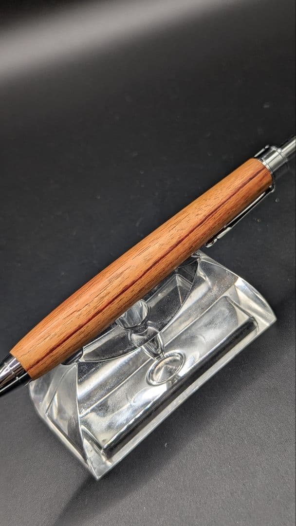 402ペン工房翌檜　チューリップウッド　木軸シャーペン　ボールペン