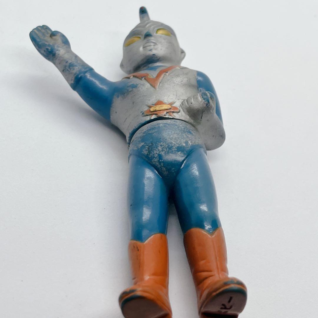 【当時物・希少】ポピー 流星人間ゾーン ソフビ 約11.7cm