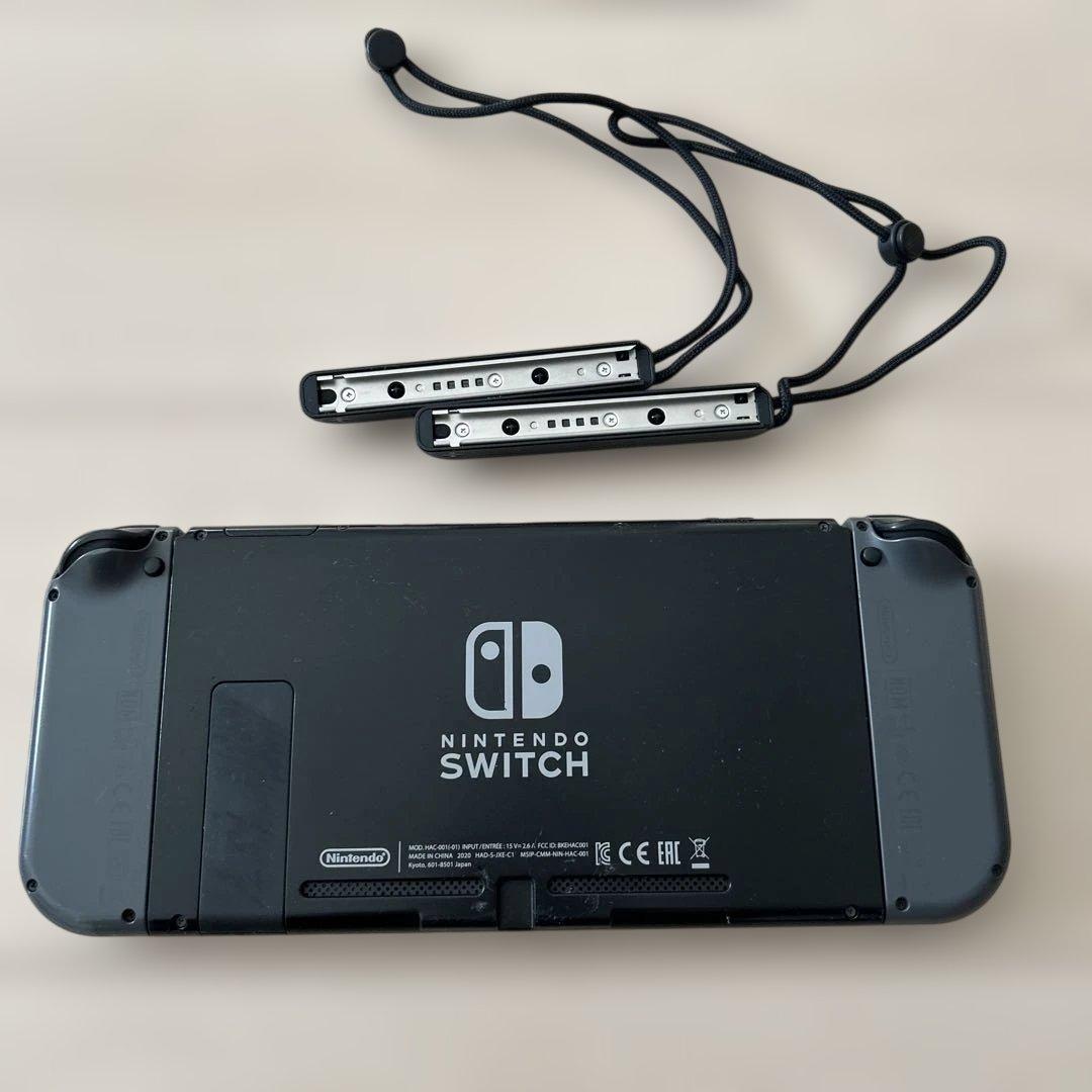 【美品】Nintendo switch グレー　2020年購入品