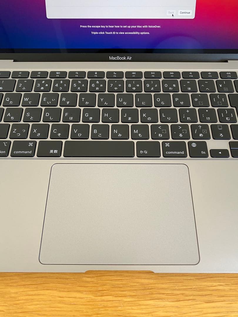 MacBook Air 2020 M1チップ　MacBook本体　難あり