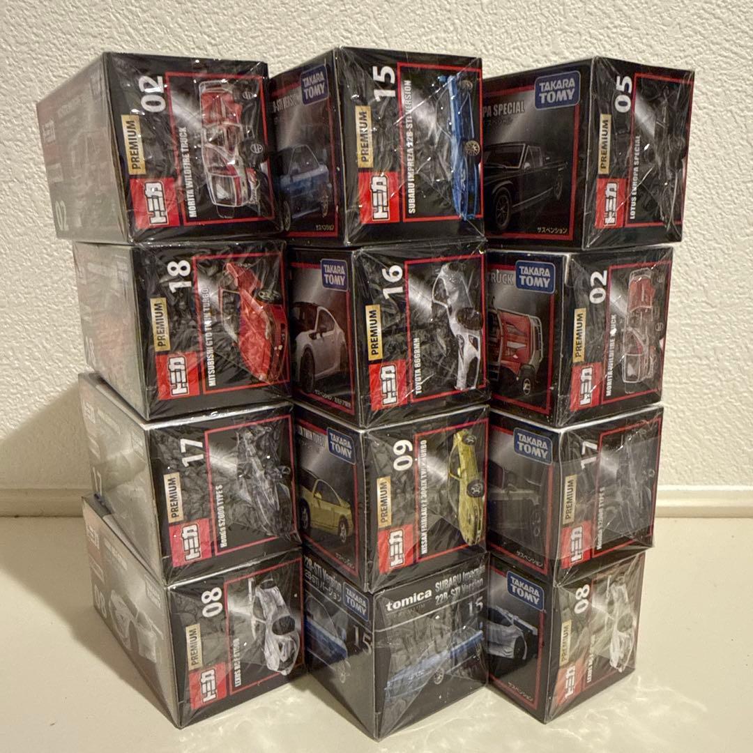 さ*ぽ様 トミカ プレミアム12台セットおまとめ売り