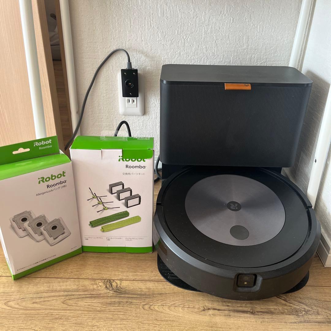 ルンバj7＋　交換パーツ付！