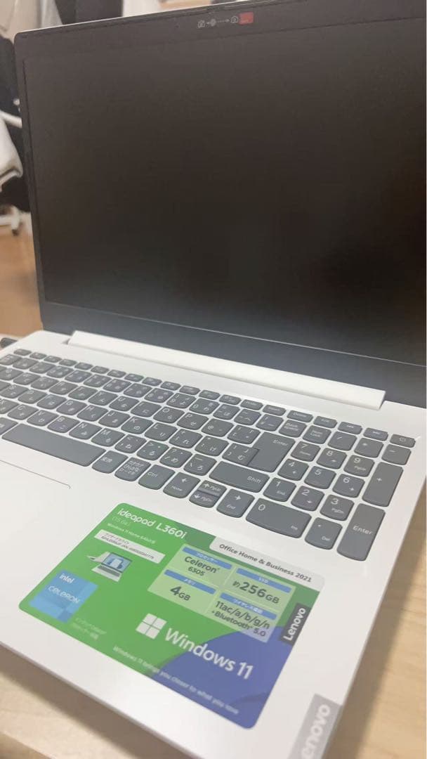 〔中古品〕 ideapad L360i 82HL00B9JP ブリザードホワイト