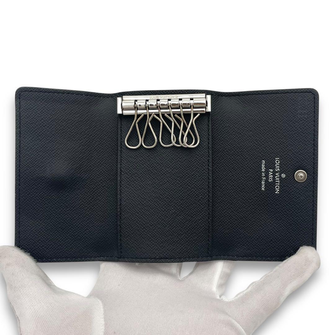 ルイヴィトン ミュルティクレ6 6連 キーケース モノグラム グレー エクリプス