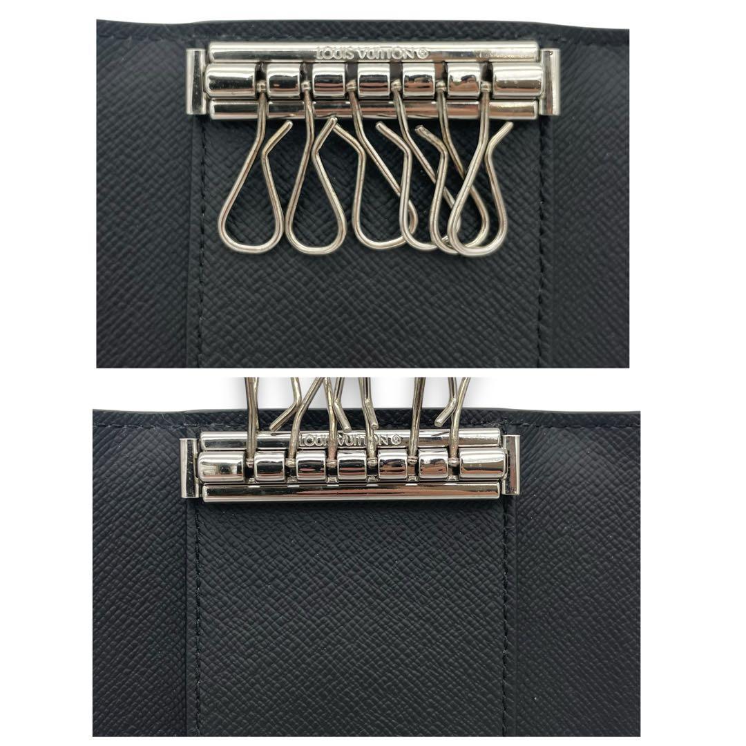 ルイヴィトン ミュルティクレ6 6連 キーケース モノグラム グレー エクリプス