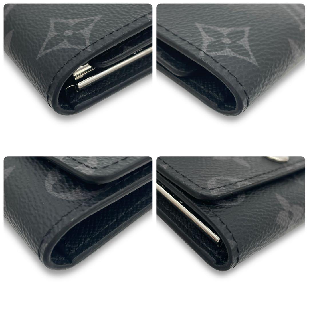 ルイヴィトン ミュルティクレ6 6連 キーケース モノグラム グレー エクリプス