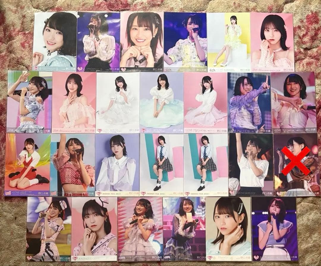 イコラブ 野口衣織 円盤封入 まとめ売り