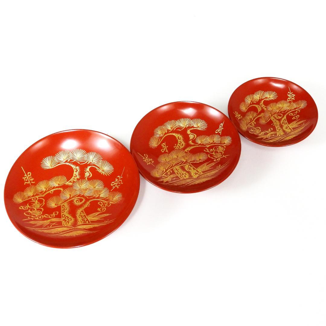 輪島塗　屠蘇器　正月　酒器　本漆　沈金　盃　銚子　盆　木製