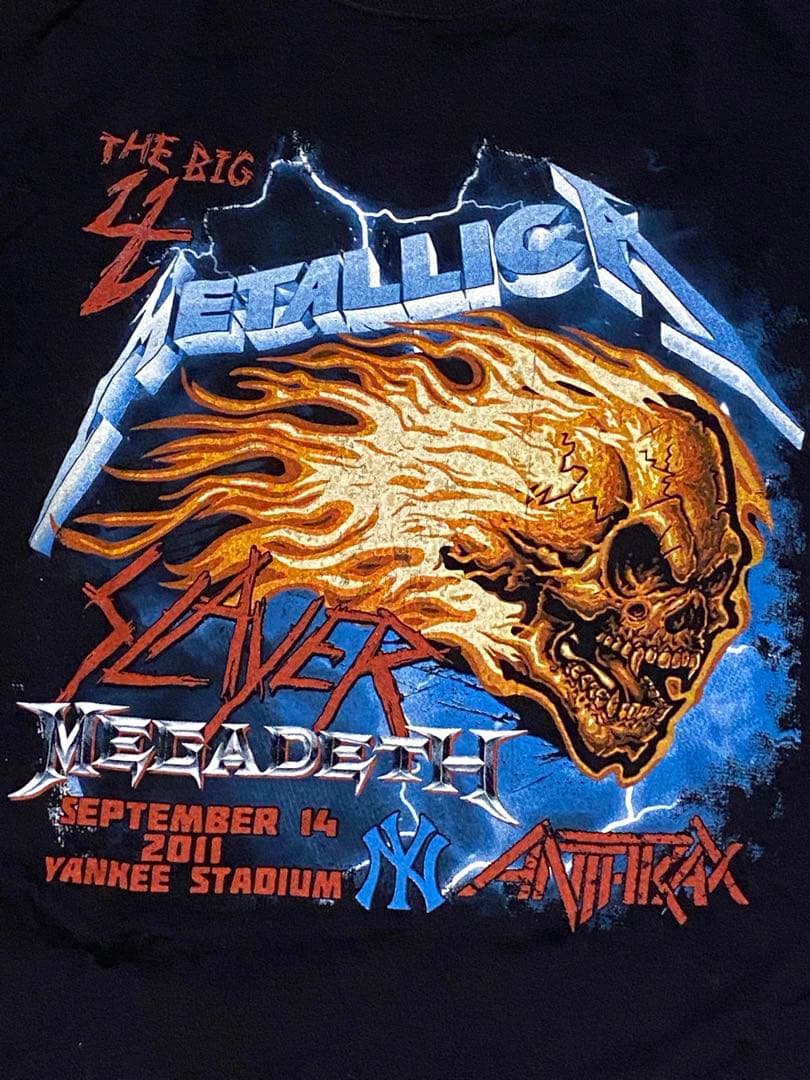 The Big 4 llica Tシャツ 2011 Lサイズ