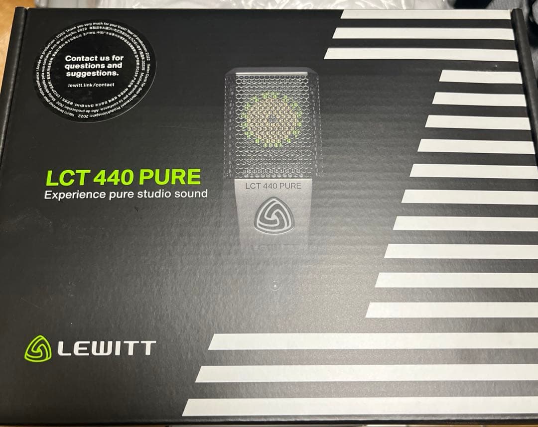 配信機器・PA機器・レコーディング機器 LEWITT LCT-440 PURE