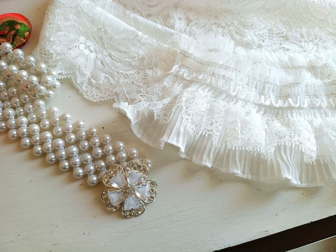 専用です☆レトロポップ調の着物と作り帯セット☆７歳七五三