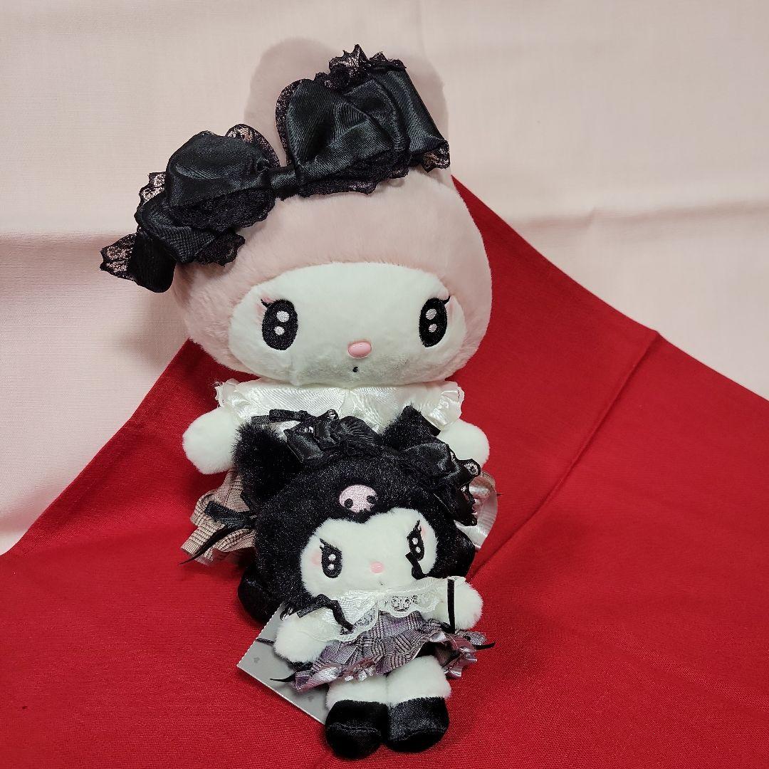 サンリオ 真夜中のメロクロ マイメロ クロミ ぬいぐるみ マスコット