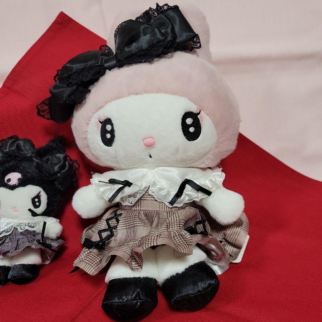 サンリオ 真夜中のメロクロ マイメロ クロミ ぬいぐるみ マスコット