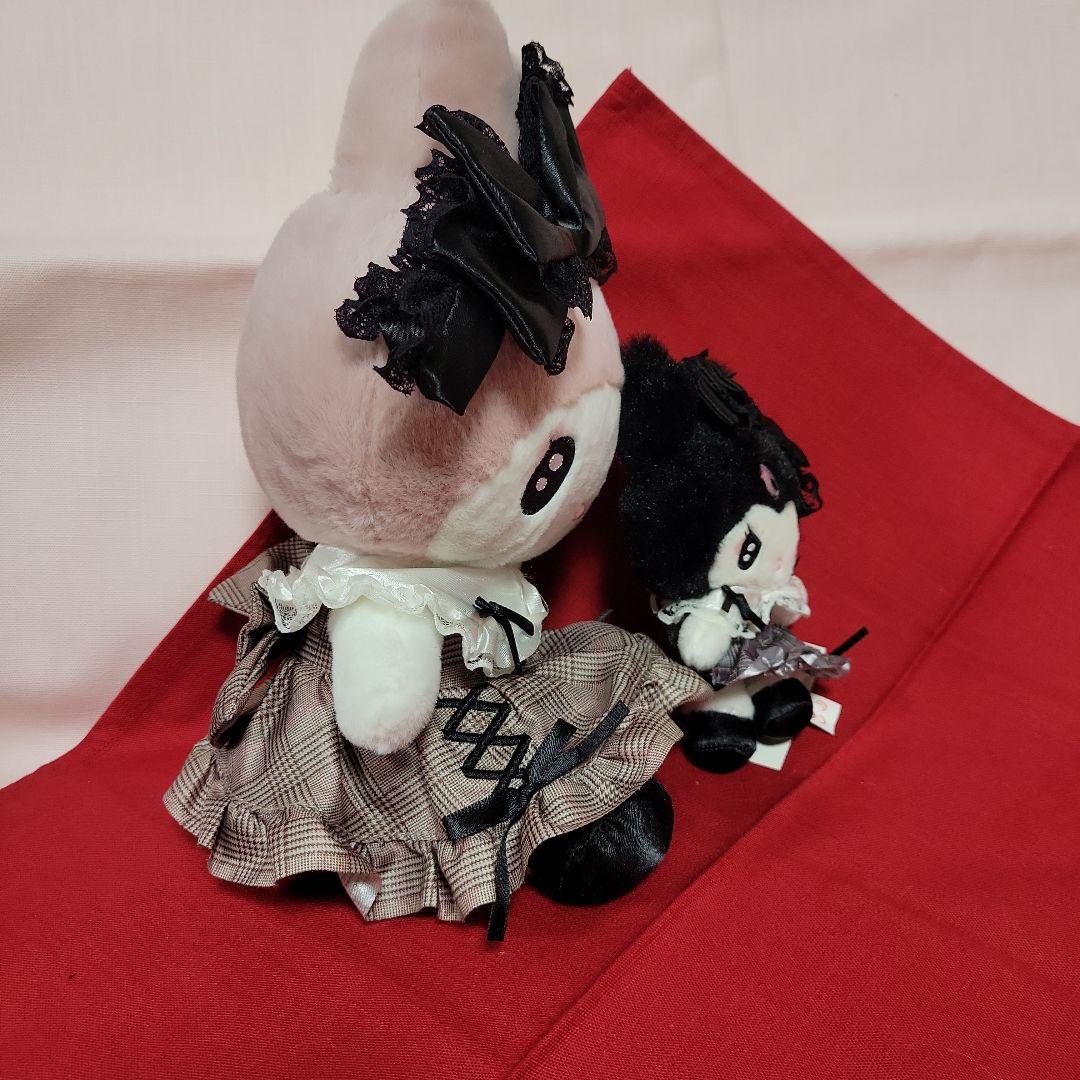 サンリオ 真夜中のメロクロ マイメロ クロミ ぬいぐるみ マスコット