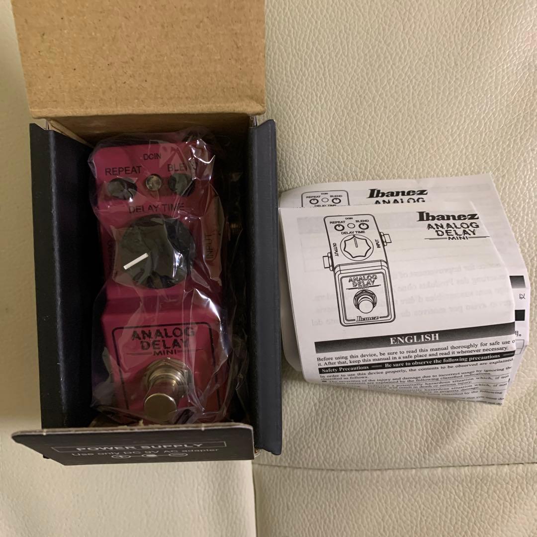 Ibanez アナログディレイミニ　美品　ほぼ未使用