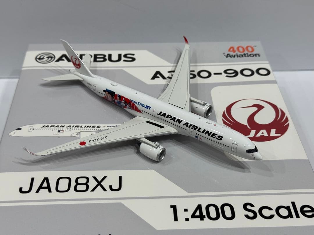 【レア物】JAL大谷翔平ジェット A350 1/400スケール
