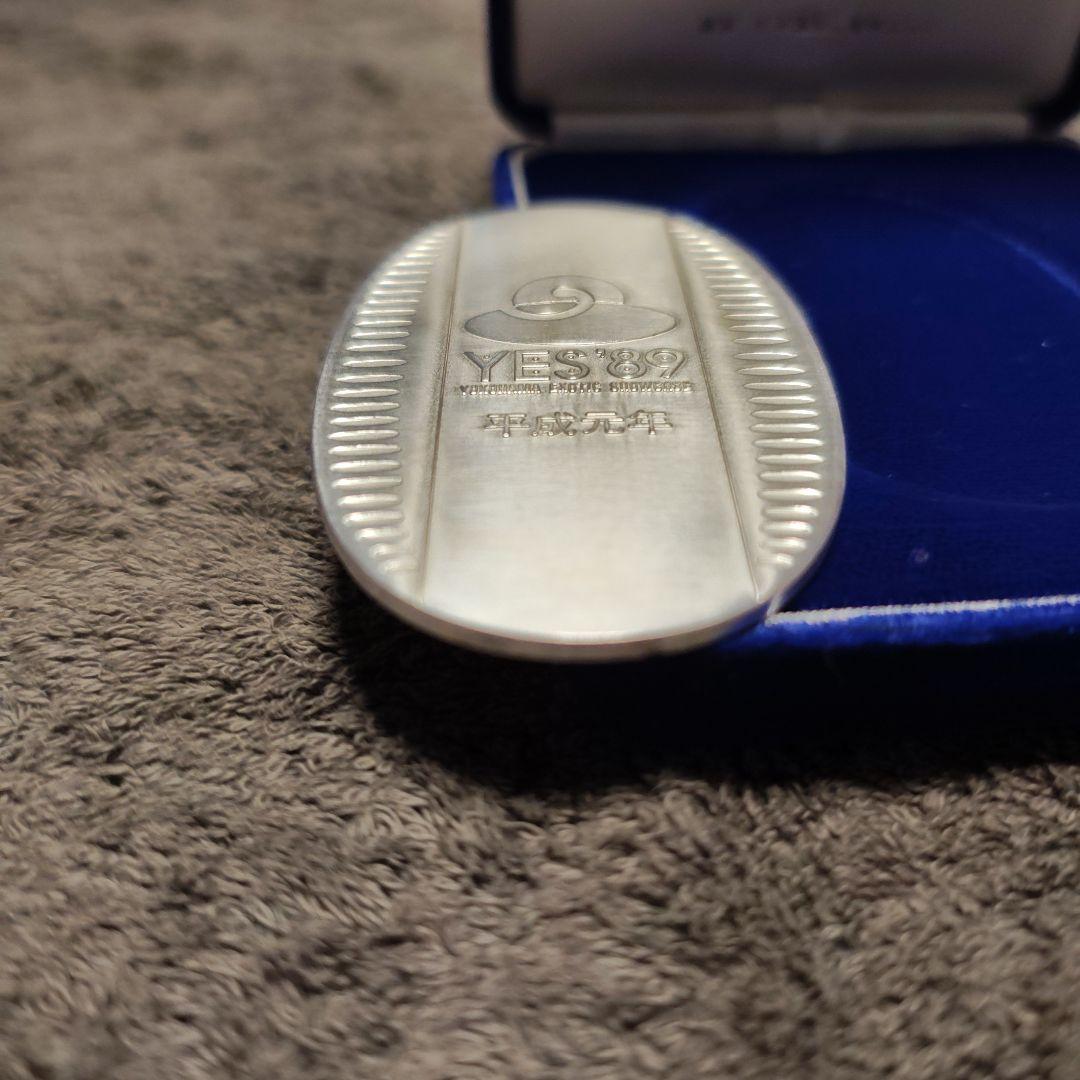 【純銀】YES'89 銀製大判 横浜博覧会　82g