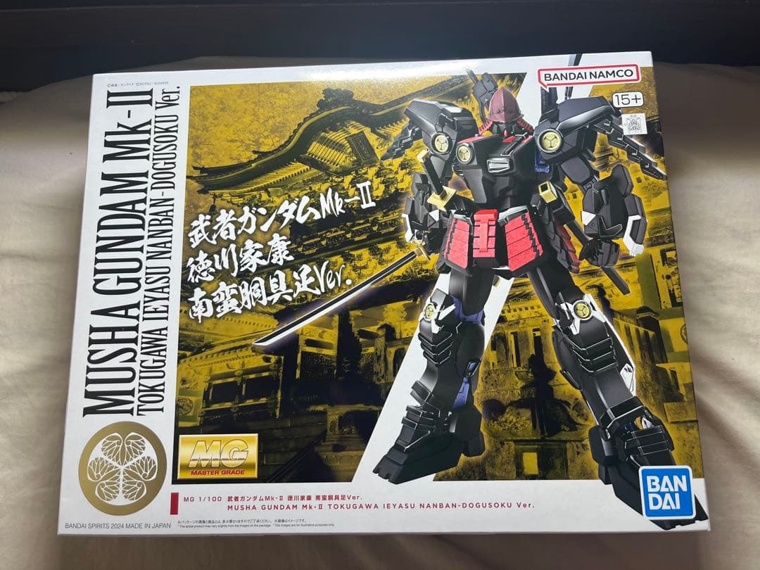 ガンプラMG 武者ガンダムMK-II 徳川家康 南蛮具足ver