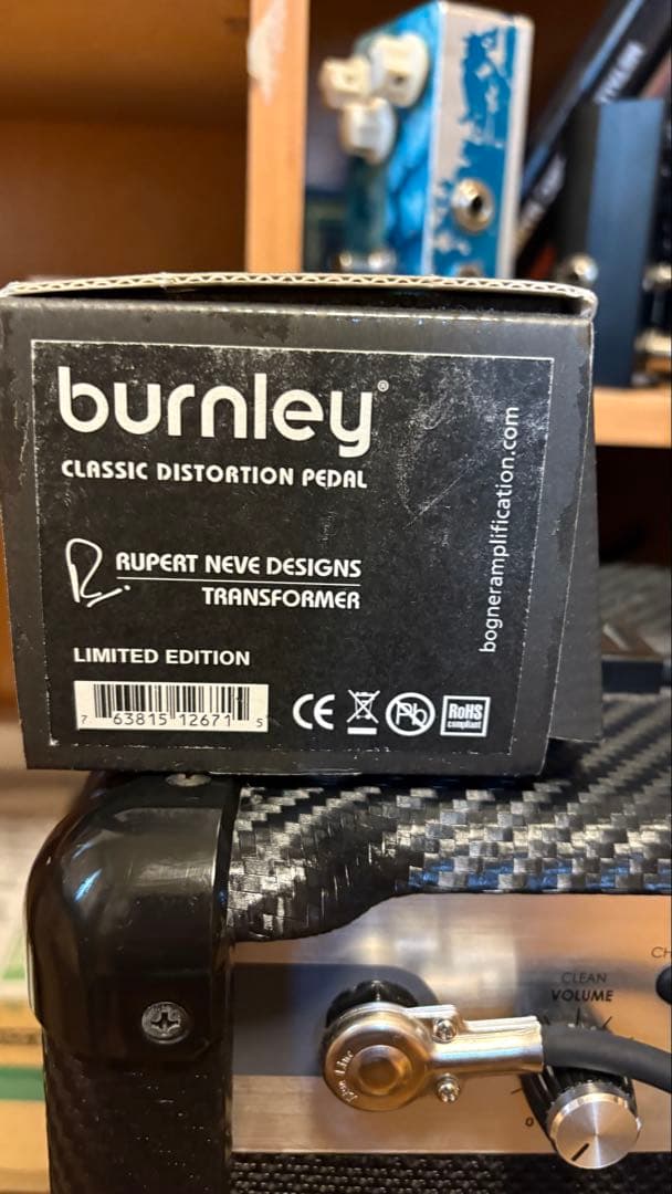 burnley ギターエフェクター　ディストーション