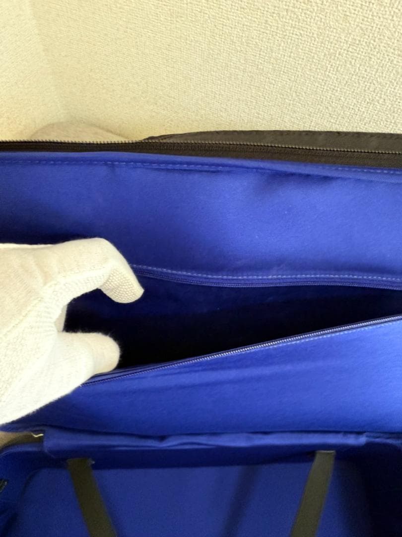 【美品】COACH ミニシグネチャー キャリーバッグ スーツケース　ブラック