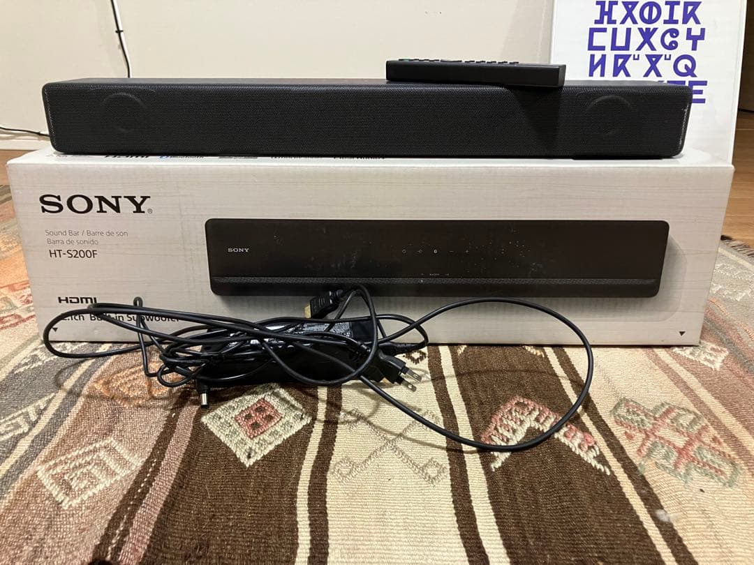 【美品】SONY HT-S200F サウンドバー