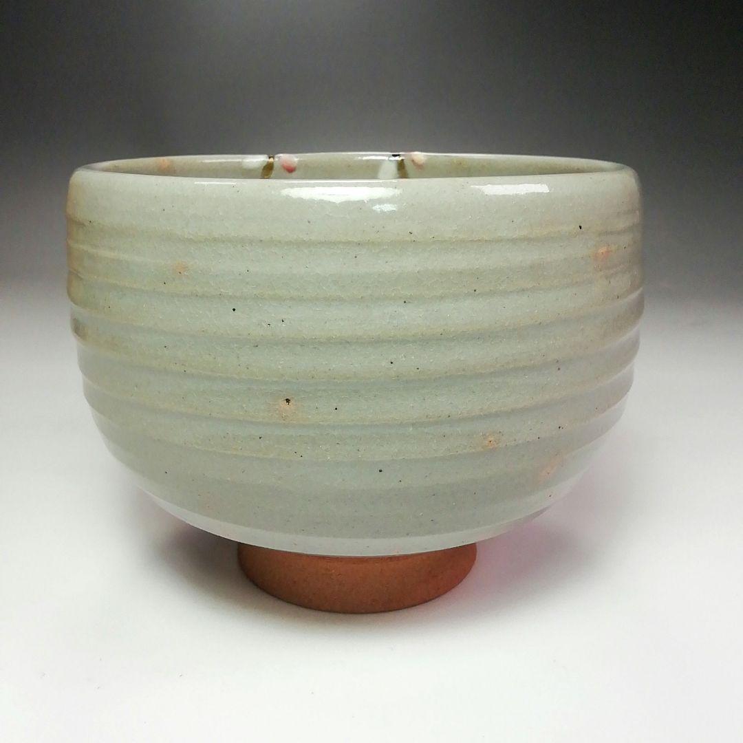 Ｓ３８５　茶碗　『乾山　桃　茶碗』『三代目　加藤利昇作』　共箱　抹茶碗　茶道具