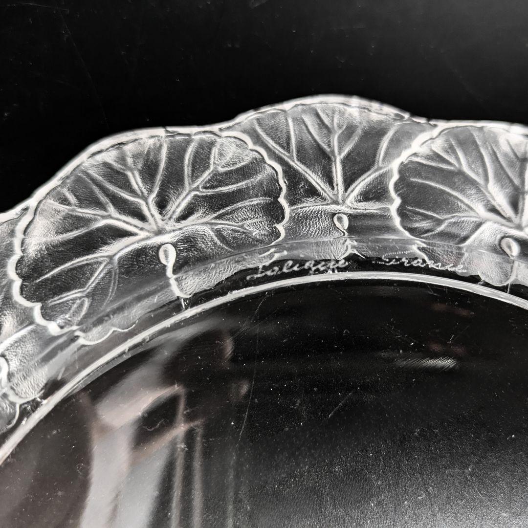 solairoさん専用　2枚セット　葉っぱのお皿★ラリック 平皿 オンフルール