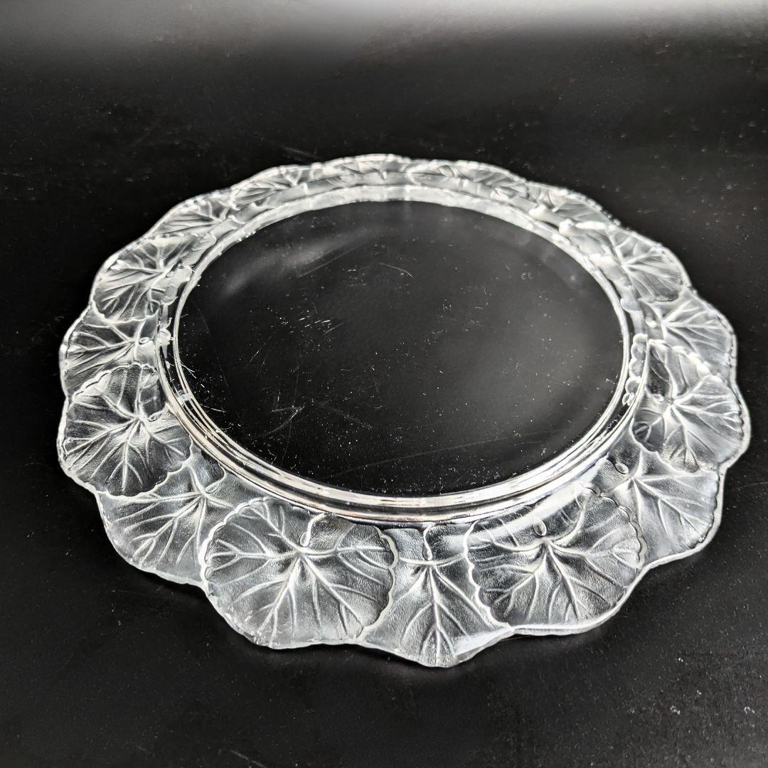 solairoさん専用　2枚セット　葉っぱのお皿★ラリック 平皿 オンフルール