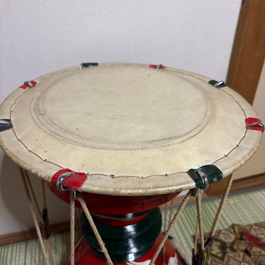 チャング　チャンゴ　民族楽器　太鼓　ドラム　韓国楽器　　置物　音楽