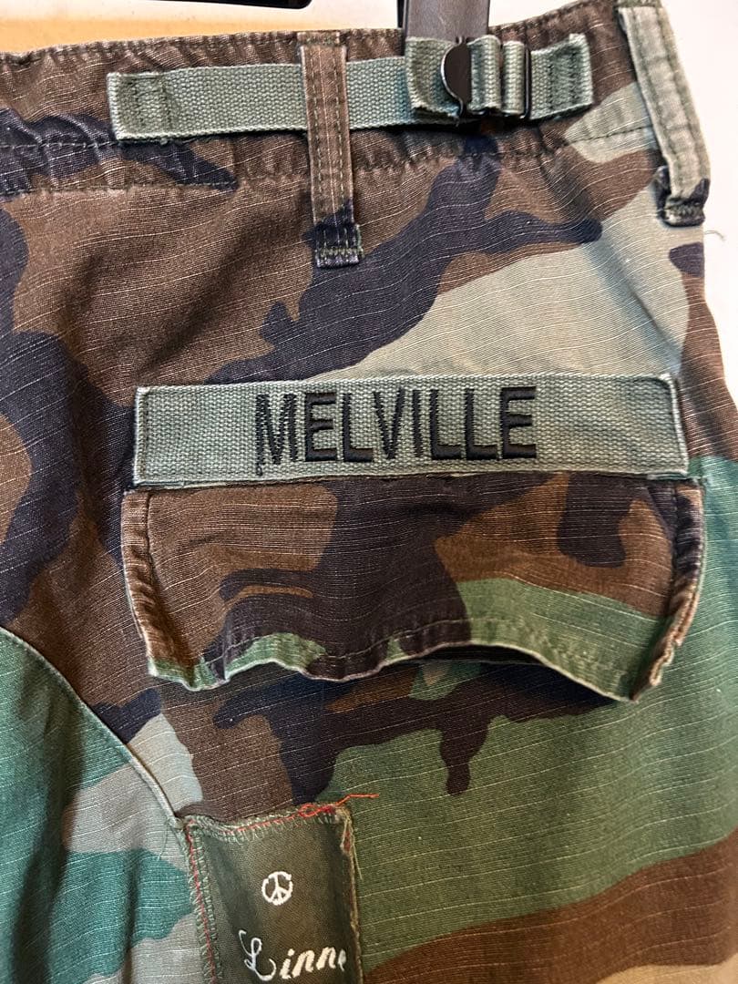 gunda ガンダ 迷彩サルエルパンツ