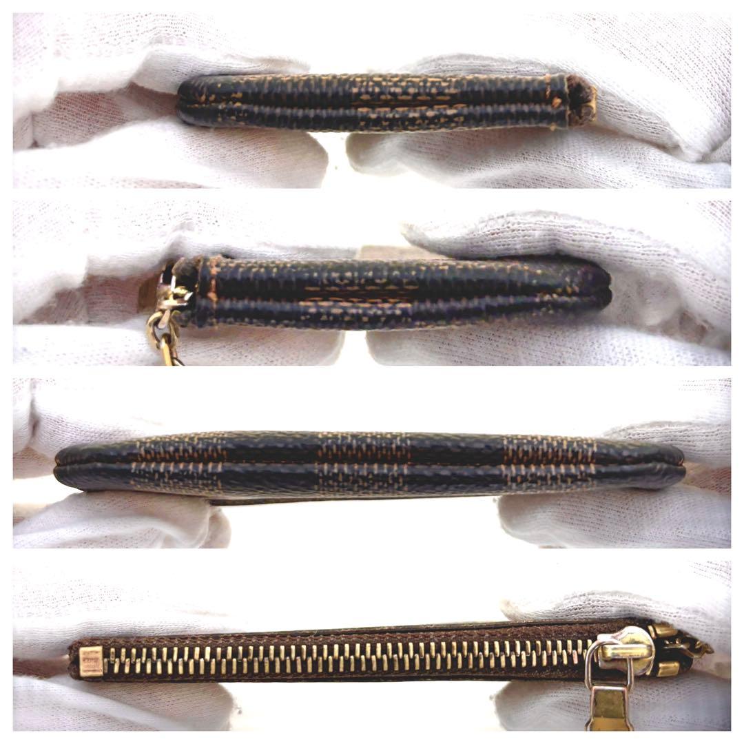 【鑑定済み】ルイ ヴィトン ポシェット クレ ダミエ 小銭入れ ケース