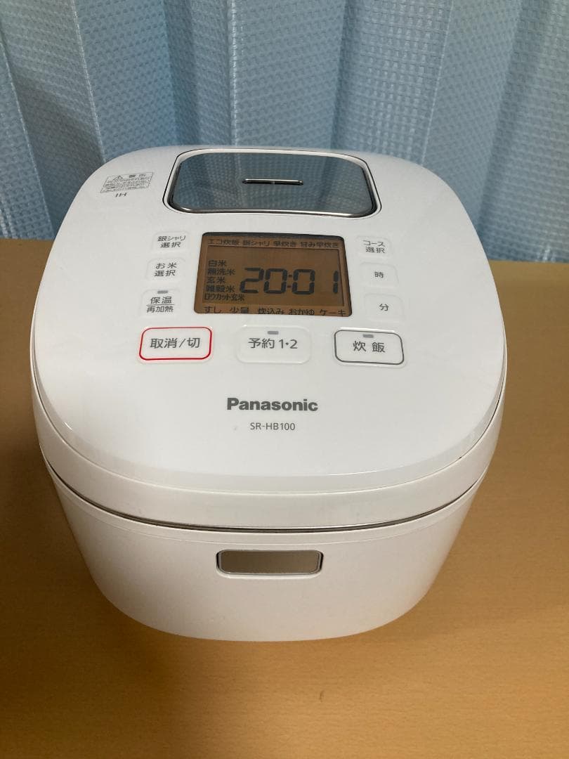 ★美品★PanasonicIHジャー炊飯器 5合炊き SR-HB100 20年製