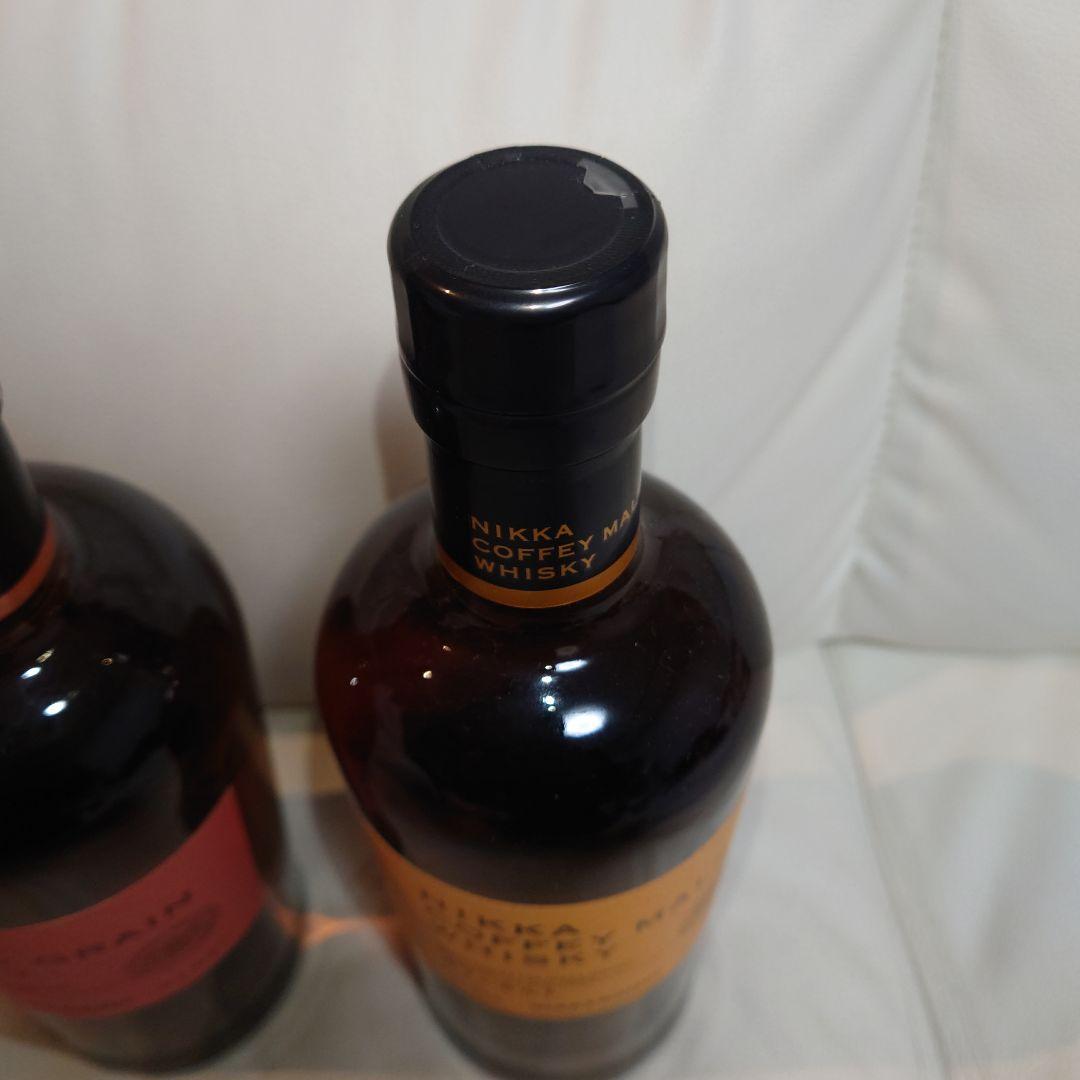 ニッカウイスキー　カフェモルト　カフェグレーン　未開封２本セット！　旧ラベル！