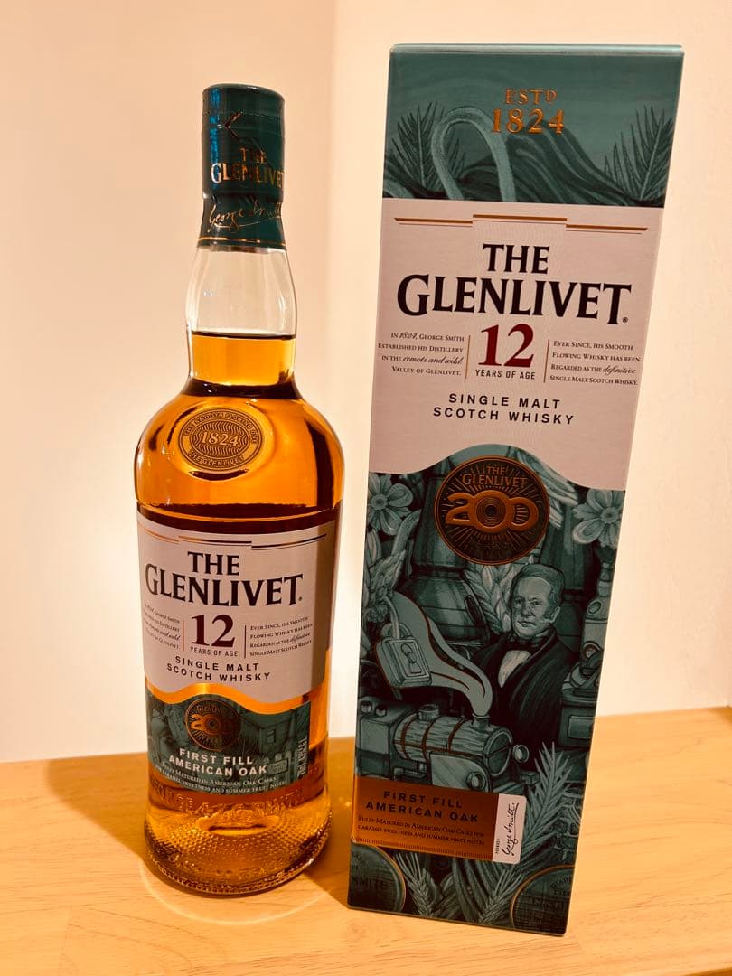 ザ・グレンリベット12年 200周年記念限定ボトル 700ml 箱付　6本セット