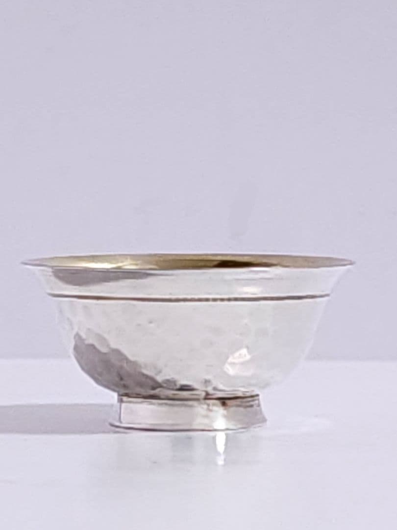 純銀 和光 酒器 セット　徳利（1）盃（3）コップ（１）総重量：約157.97ｇ