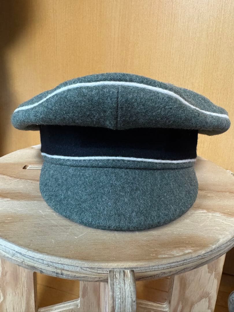 ドイツ軍　将校用制帽　徽章無し
