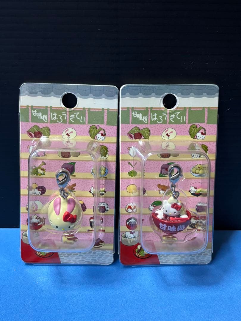 ご当地キティ　甘味処バージョン　和菓子　うさぎまん　くりいむ白玉　2点セット