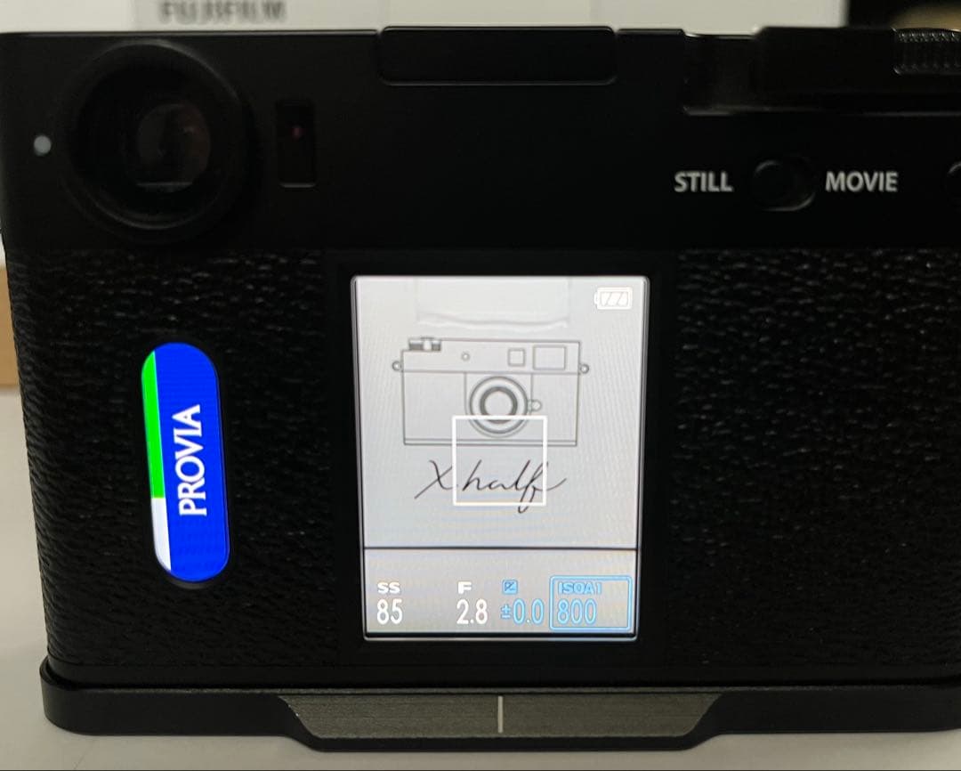 【美品】富士フイルム X-half ブラック